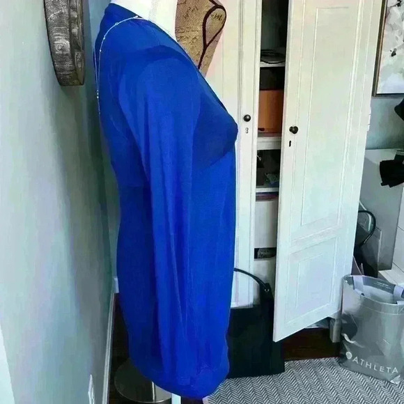 Beautiful blue Lush mini dress from Nordstroms Jr department.  Size M - Picture 3 of 6